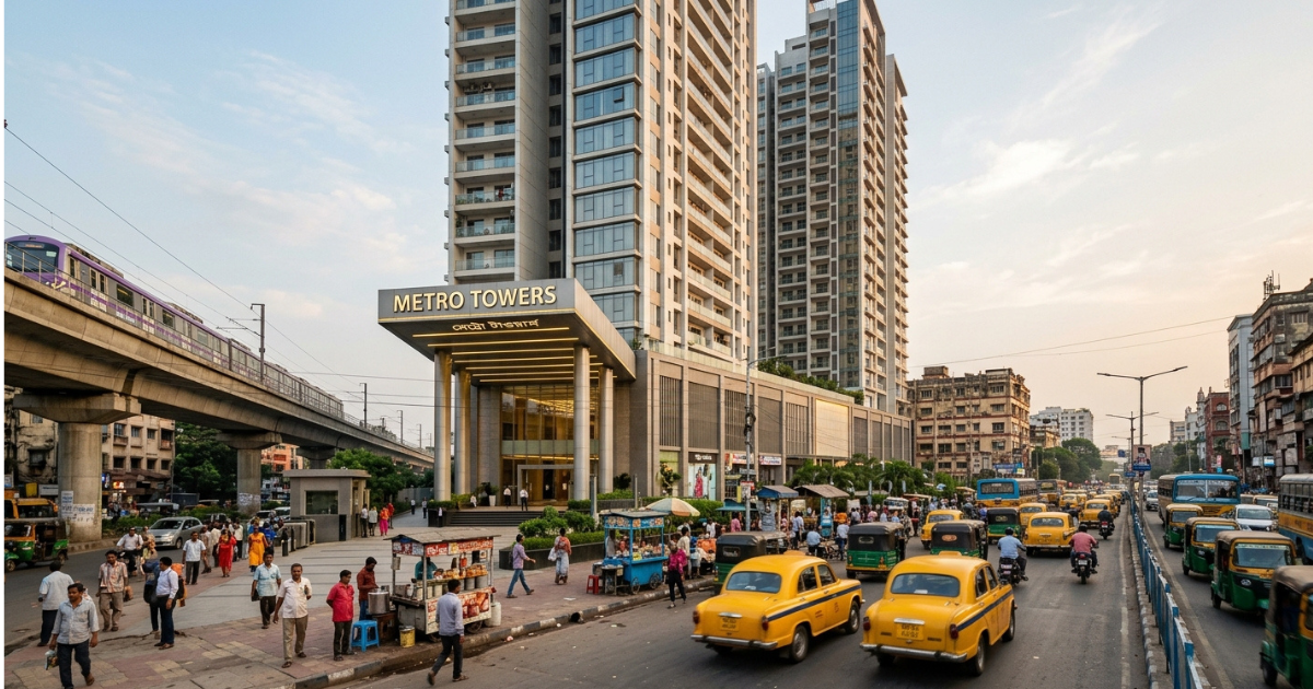 metro towers is for residential place