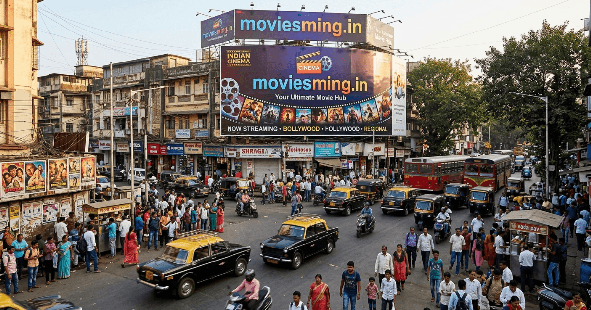 Moviesming.in website homepage showing movie download categories displayed