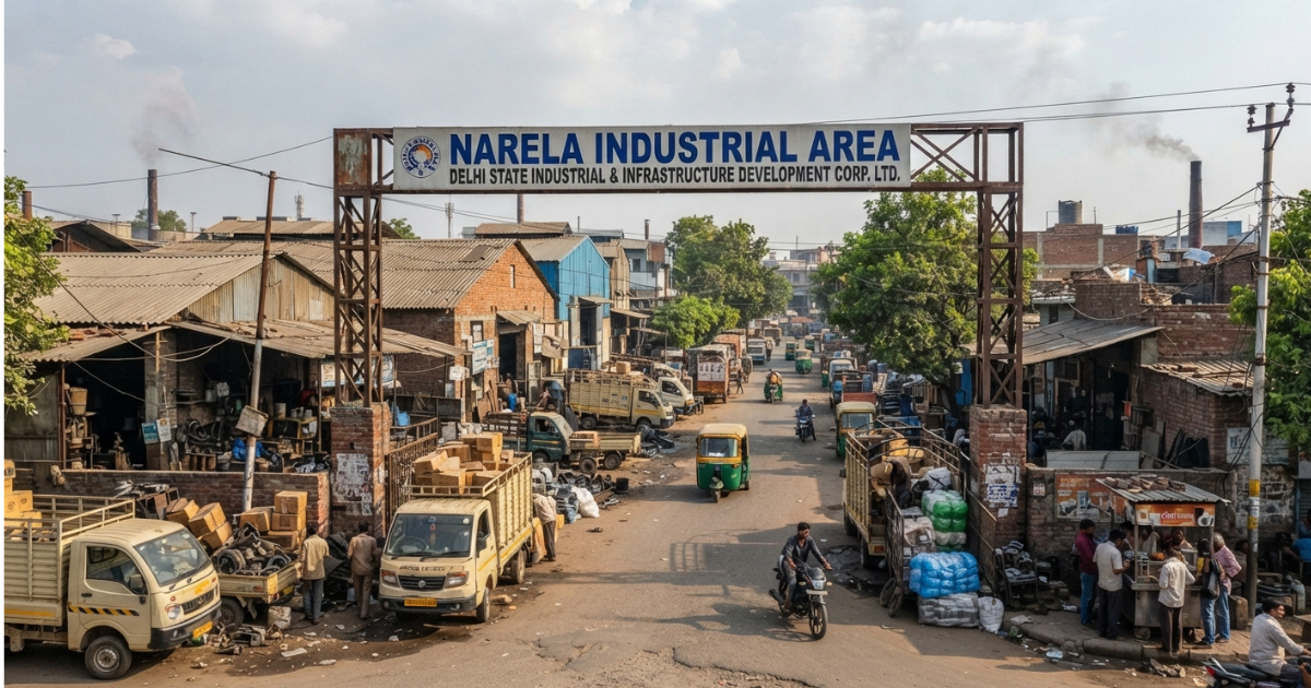 narela industrial area for food processing units