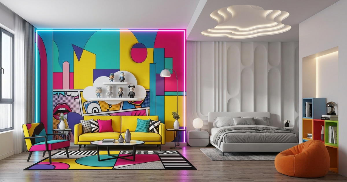 pop design for room for nice look