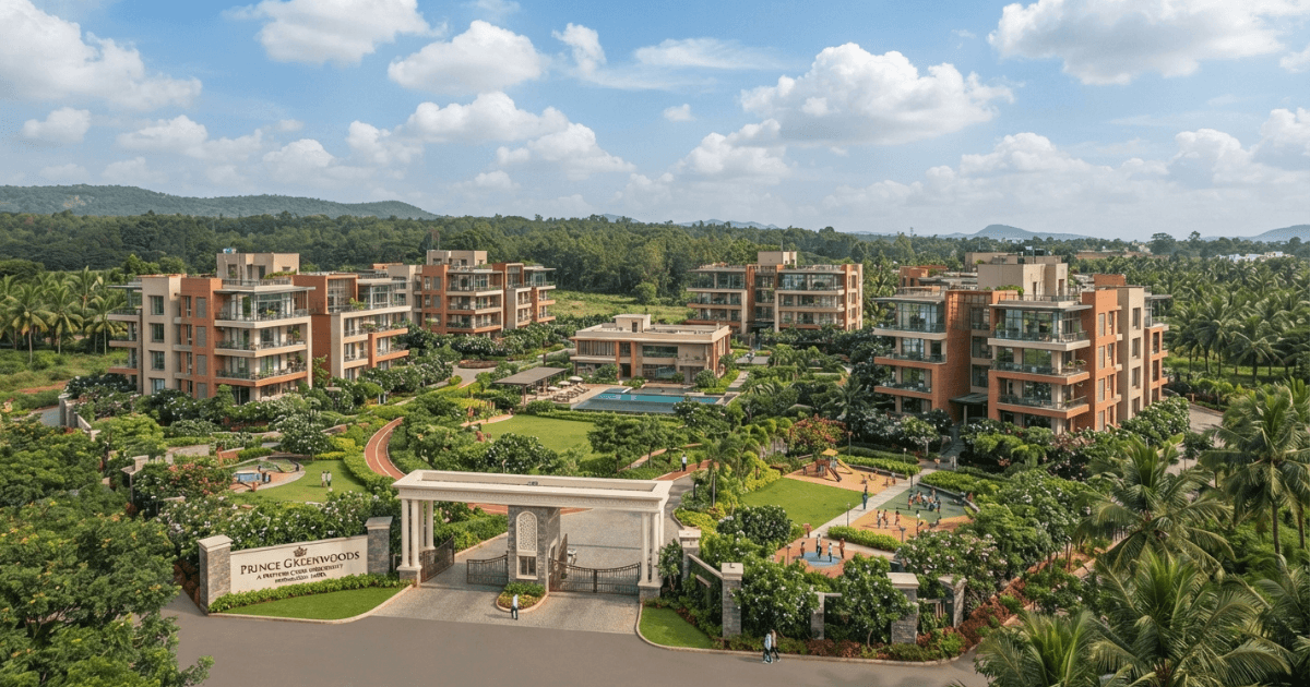 Prince Greenwoods estate showcasing lush green natural landscape