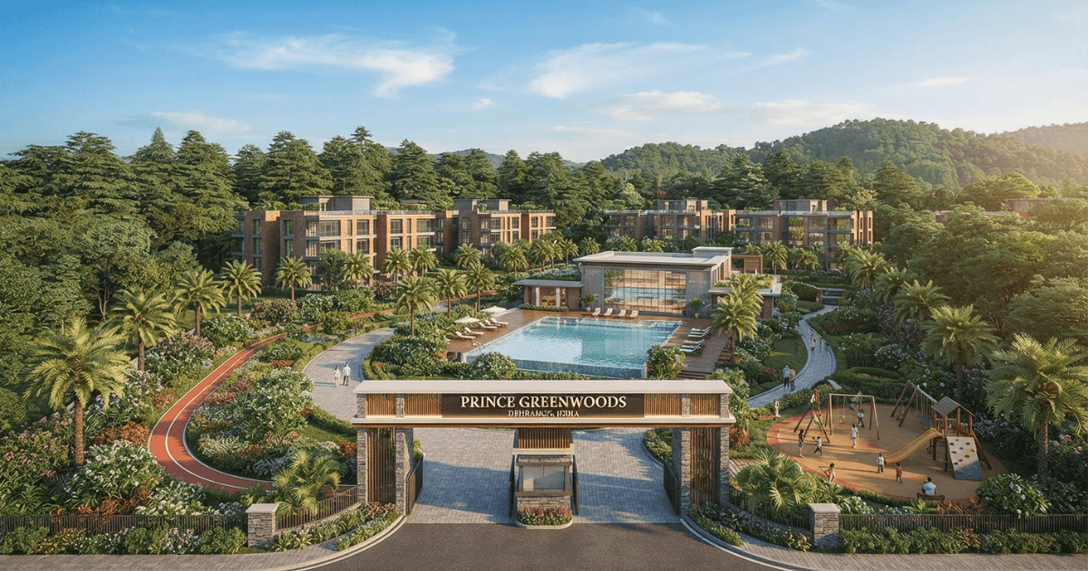 Prince Greenwoods community featuring elegant homes and gardens