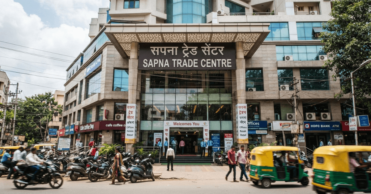 Sapna Trade Centre storefront view