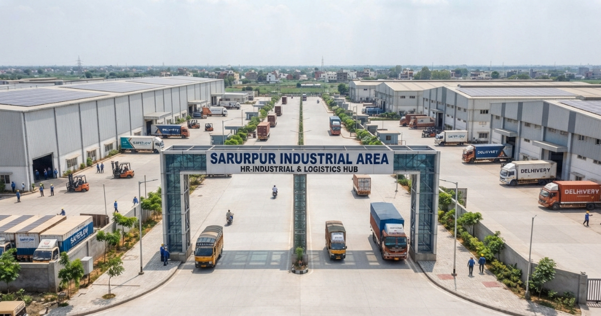 sarurpur industrial area for warehousing