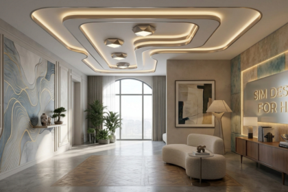 simple pop design for hall in low cost