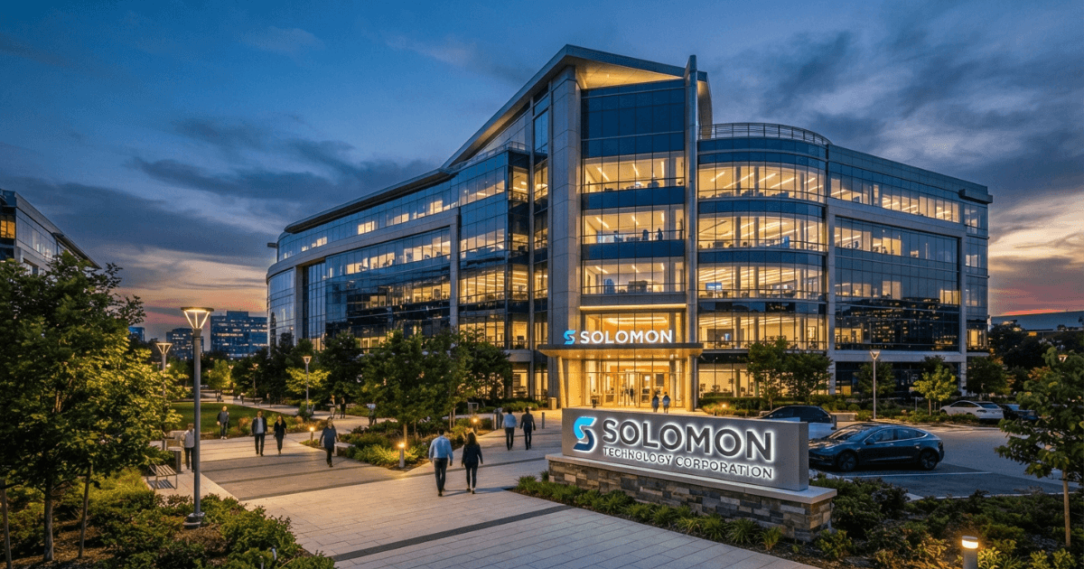 Solomon Technology Corporation semiconductor equipment manufacturing facility exterior view