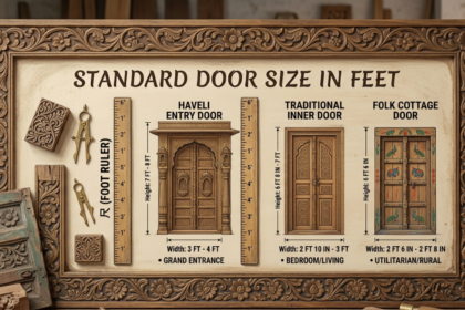 standard door size in feet covers measuring tips