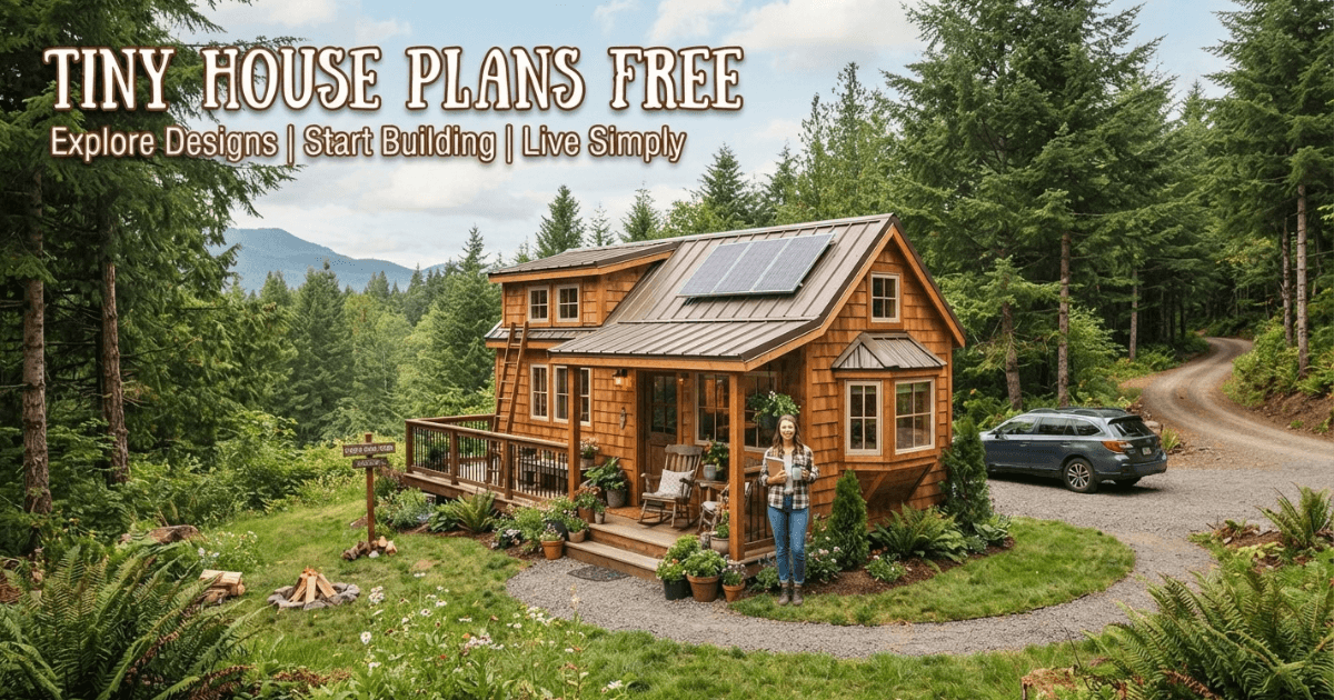 Download Free Tiny House Plans and Blueprints Today