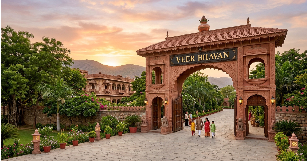 Veer Bhavan offers breathtaking Arabian Sea views