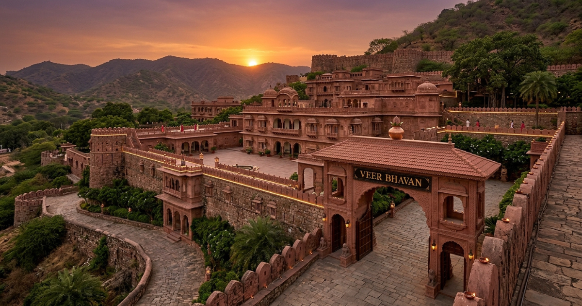veer bhavan with elegant 4 BHK interiors