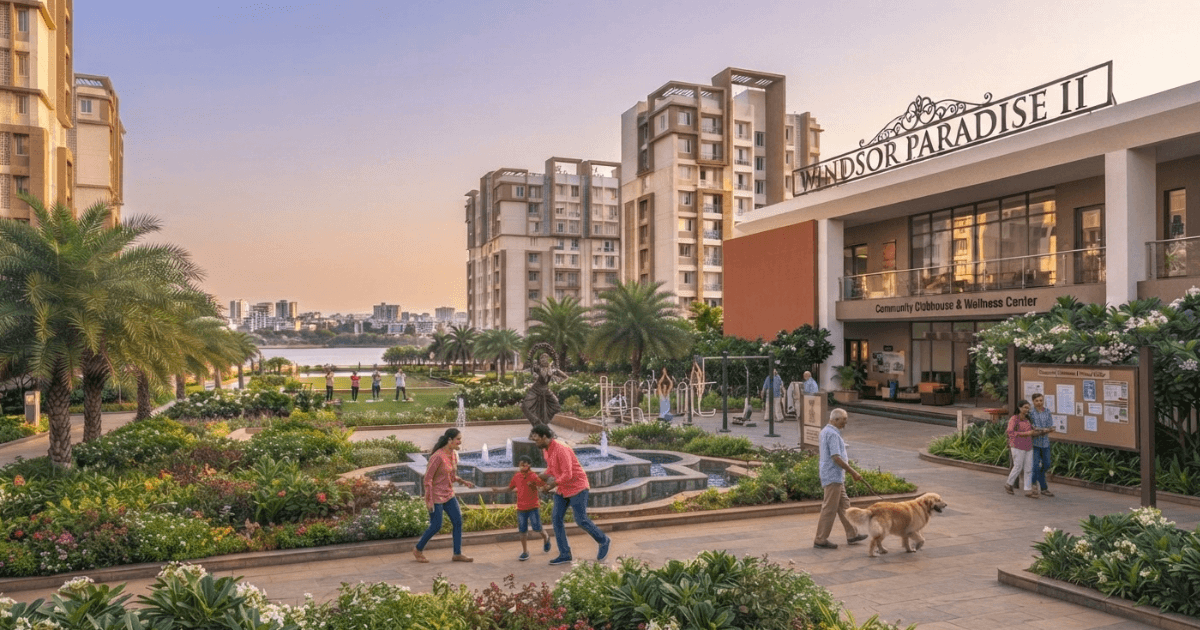 Exterior view of Windsor Paradise II residential development